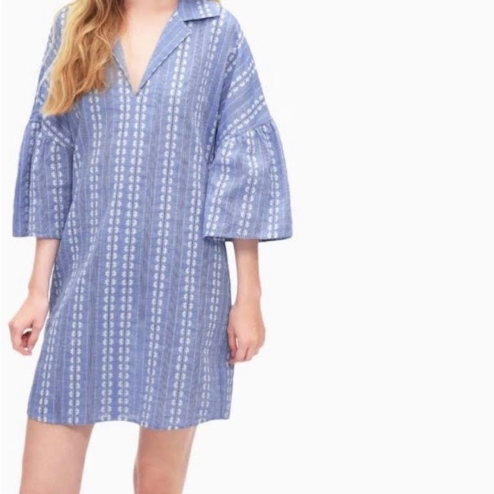 Splendid Chambray Dolman Sleeve Dress